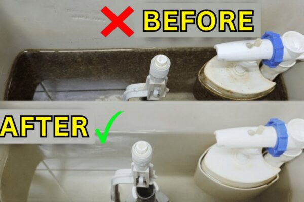 Finished How to Clean a Toilet Tank Without Scrubbing, a completed DIY project