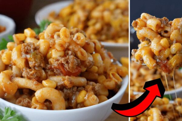 Easy One-Pot Goulash, homemade and freshly served