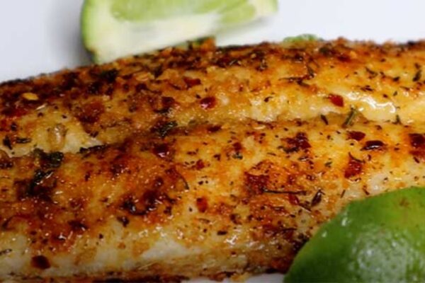 Easy Oven Baked Fish, homemade and freshly served
