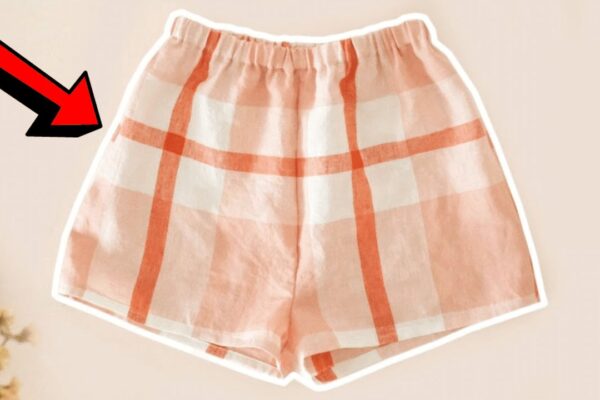 How to Sew a Simple Pajama Shorts for Beginners, homemade and freshly served