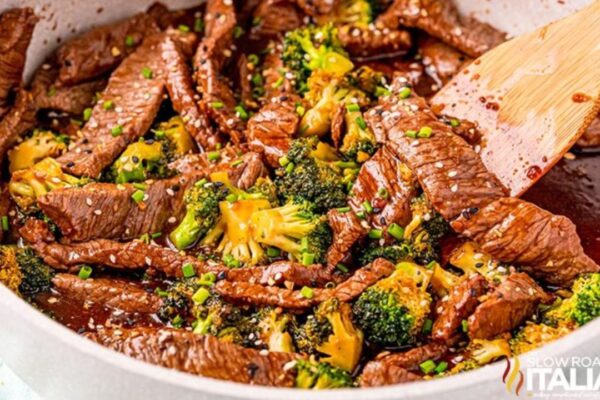 Panda Express Copycat Beef & Broccoli, homemade and freshly served