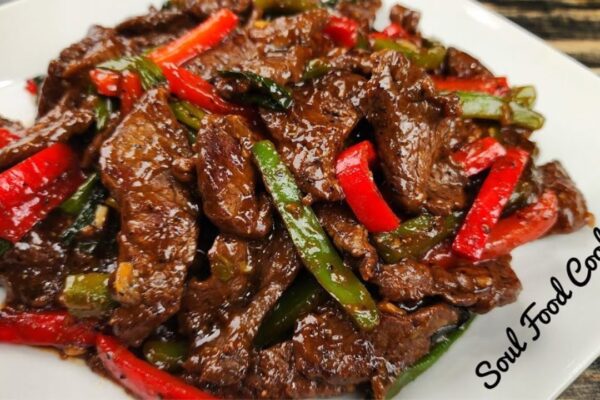 Easy Better-Than-Take-Out Pepper Steak, homemade and freshly served