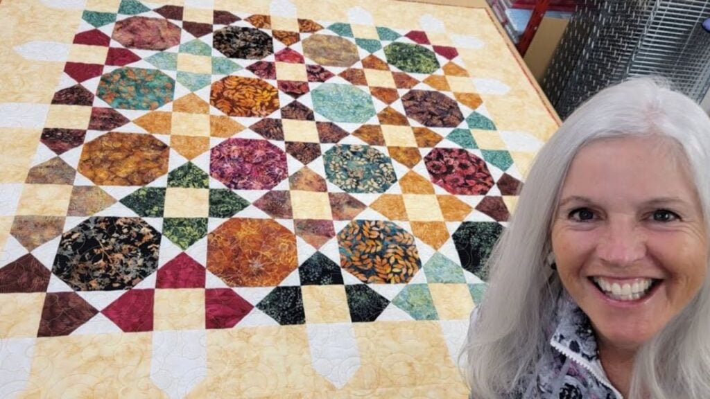 Finished Donna’s Fancy Picket Quilt, a completed DIY project