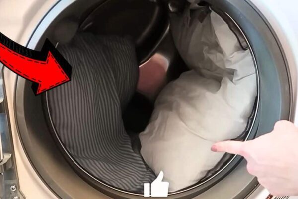 Finished Learn This Must-Try Brilliant Pillow Washing Hack, a completed DIY project