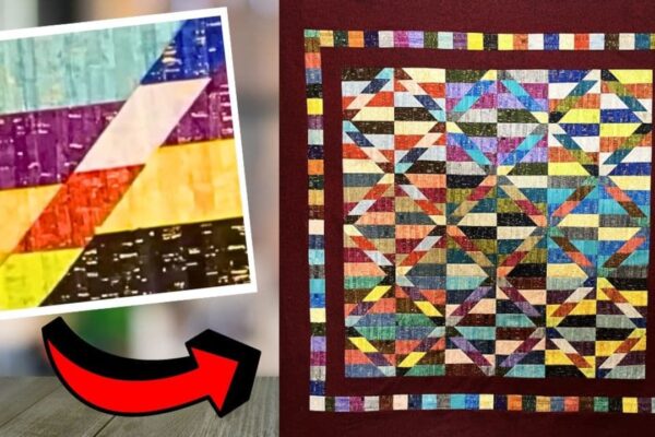 Finished a Prism Party Quilt, a completed DIY project