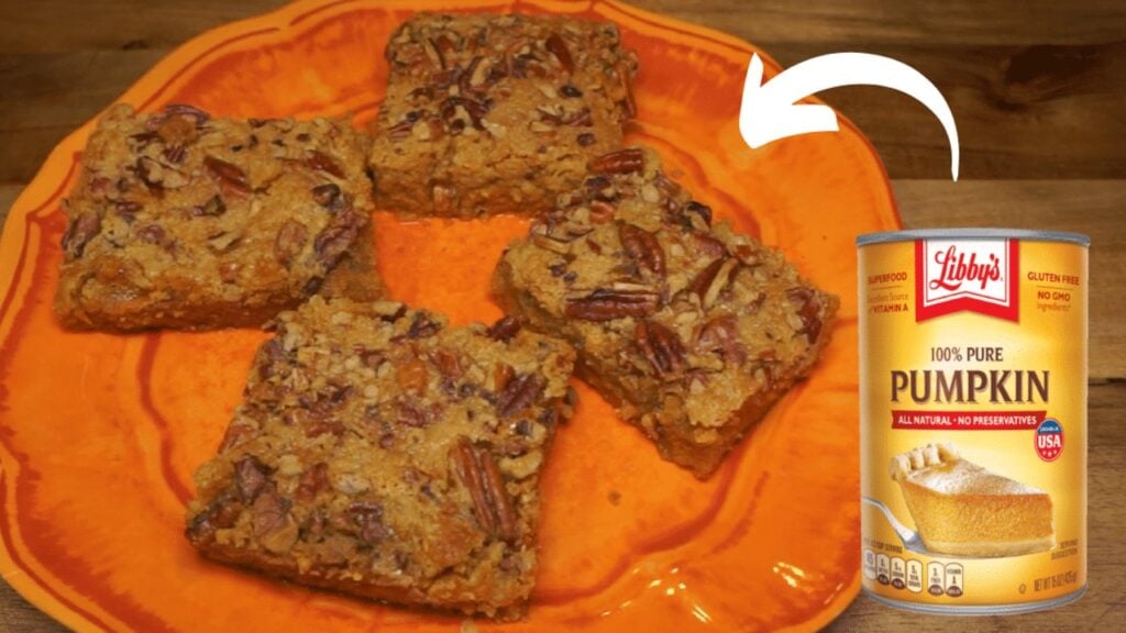 Easy Pumpkin Crunch Dump Cake, homemade and freshly served