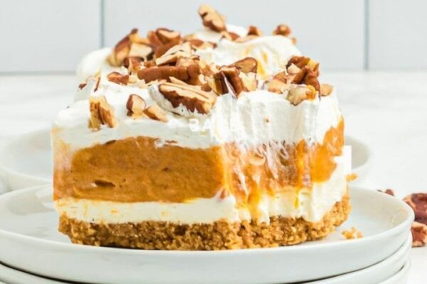 Easy Pumpkin Lush, homemade and freshly served