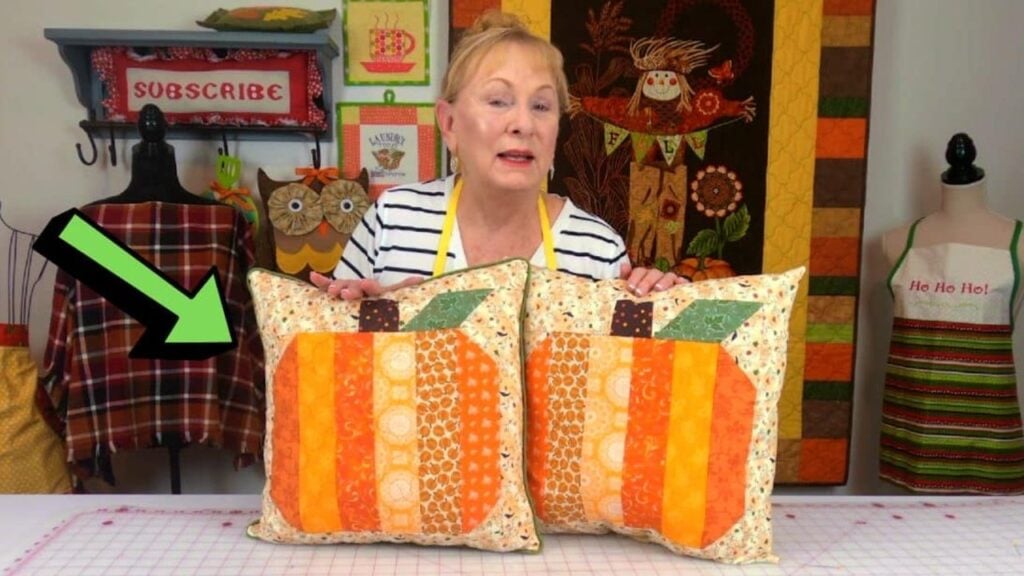 Finished Easy Pumpkin Pattern Sewing, a completed DIY project