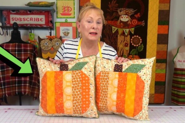 Finished Easy Pumpkin Pattern Sewing, a completed DIY project