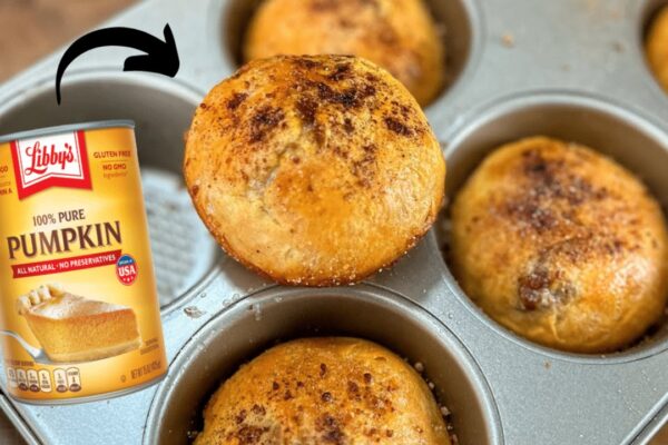 Easy Pumpkin Pie Bombs, homemade and freshly served