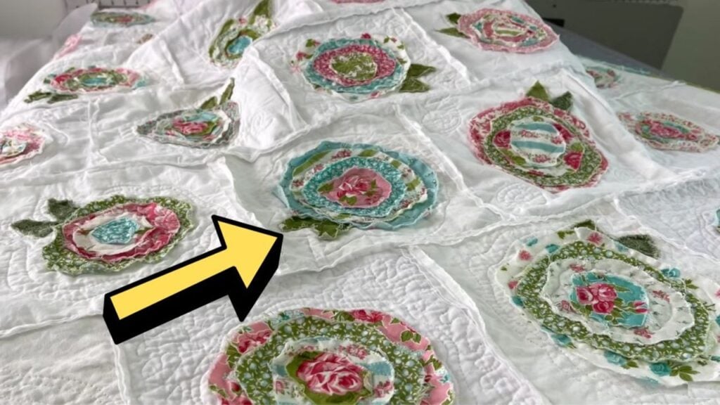 Finished the Softest Quilt As You Go Rose Garden, a completed DIY project