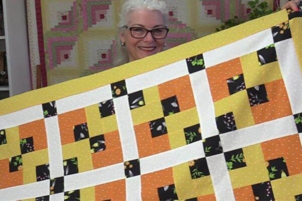 Finished Lovely Quilt Using 1 Block and Few Sashing, a completed DIY project