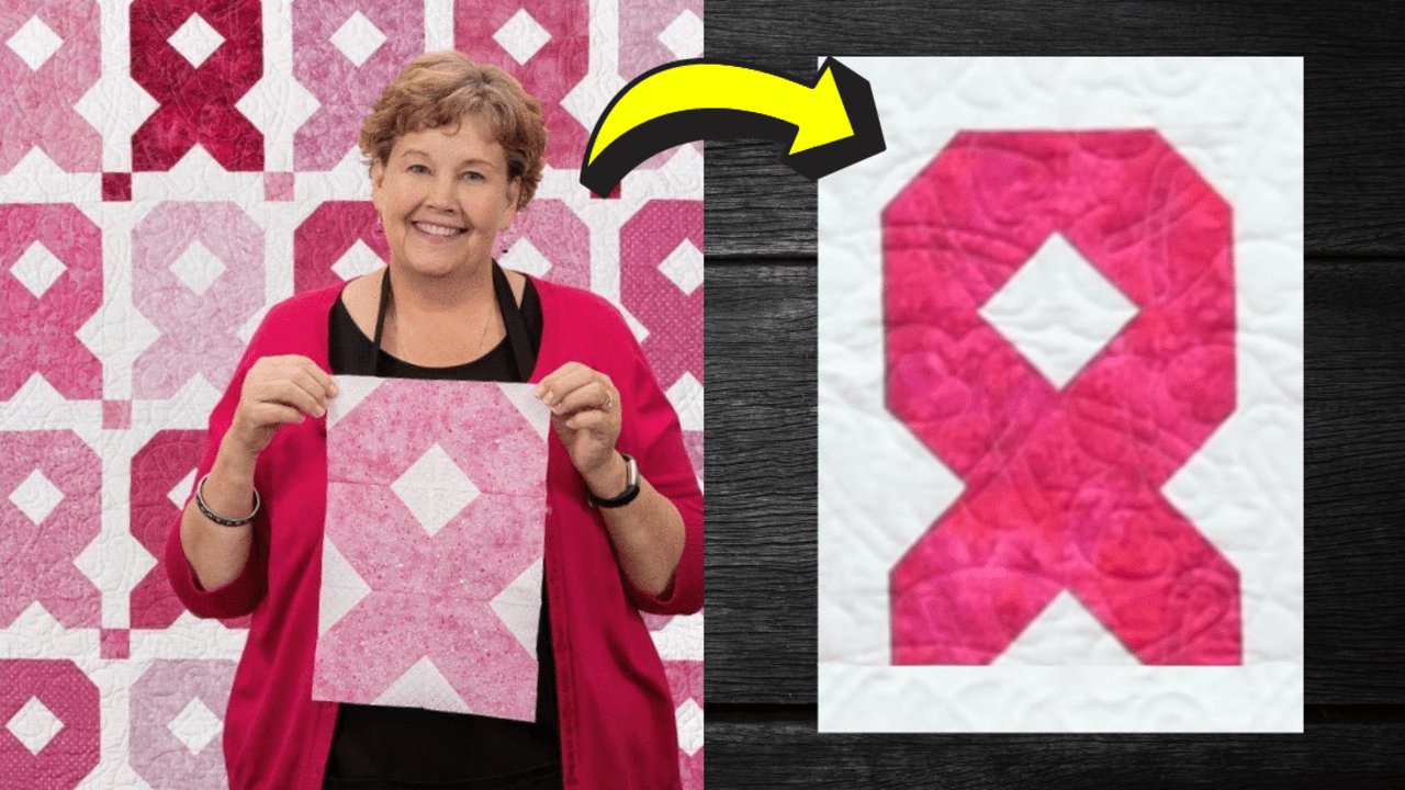 Making A 2 Color Ribbon Pattern Quilt Easy Ribbon Quilt Tutorial for Beginners - DIY Joy