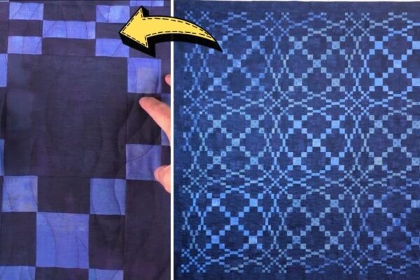 Finished Easy Rolling Waves Quilt (with Free Pattern), a completed DIY project