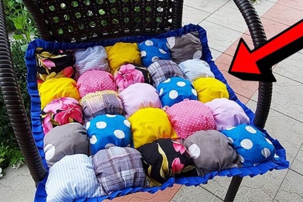 Finished a DIY Bubble Puff Quilt w/ Scrap Fabric, a completed DIY project