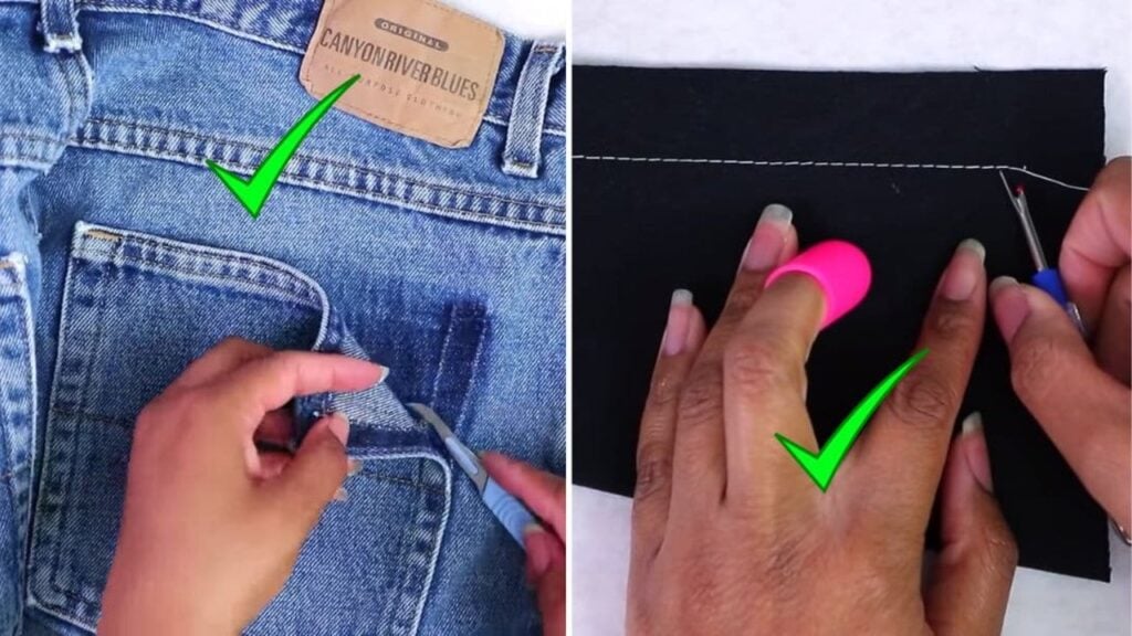 3 Fast & Easy Seam Ripping Tricks
