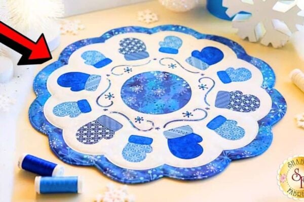 Finished How to Sew a Simply Sweet Quilted Table Topper, a completed DIY project