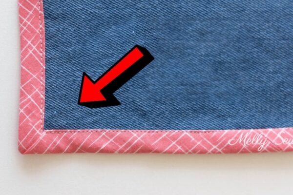 Finished Easy Double-Fold Bias Tape Technique for Beginners, a completed DIY project