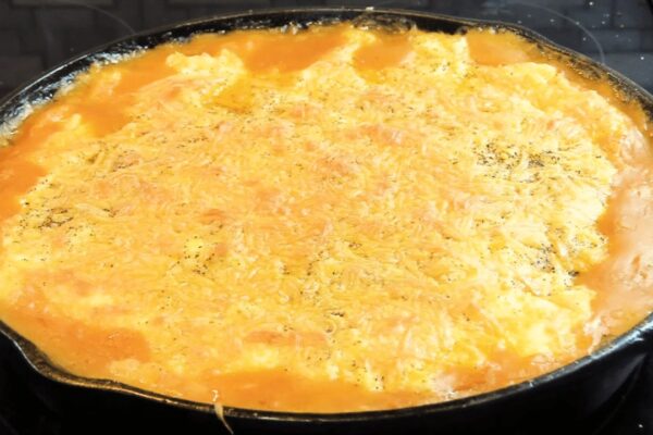 Budget-Friendly Skillet Cowboy Pie, homemade and freshly served