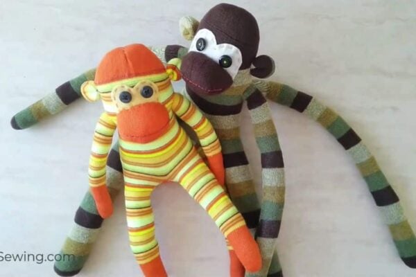 Finished Easy Sock Monkey Sewing, a completed DIY project