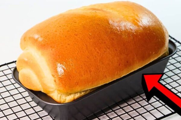 Easy, Soft, and Fluffy Sandwich Bread, homemade and freshly served