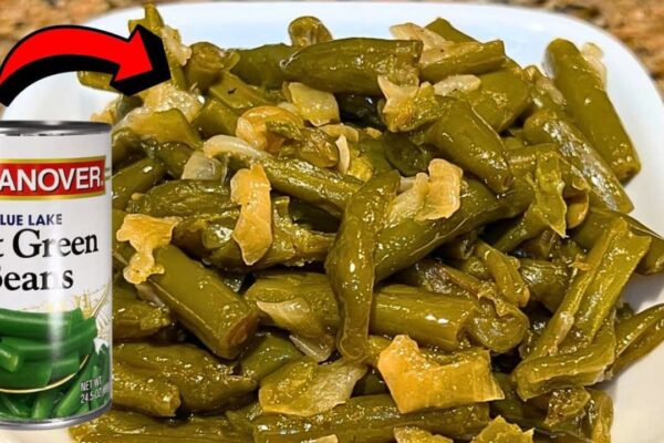 Easy Southern Country Style Green Beans, homemade and freshly served