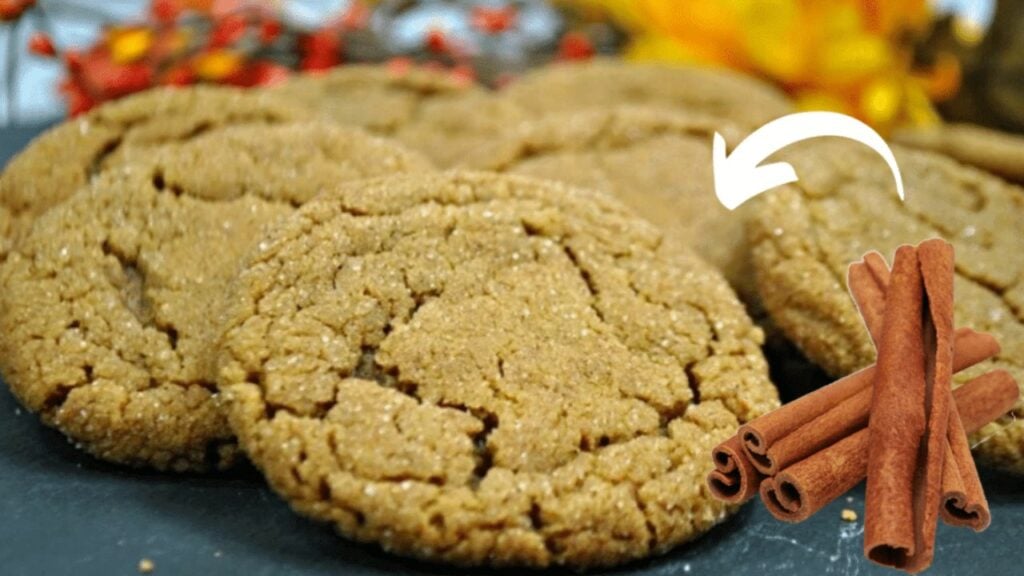 Soft and Chewy Spice Cookies, homemade and freshly served