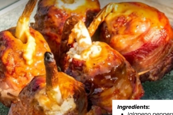 Easy Spicy Grilled Texas Lolly Poppers, homemade and freshly served