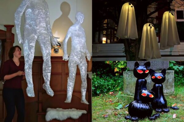 Finished 5 Easy & Inexpensive Spooky Halloween Decoration, a completed DIY project