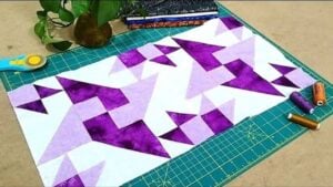 Finished Easy Star Quilt Pattern, a completed DIY project