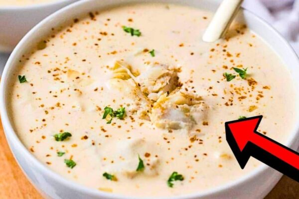 Easy Stovetop Cream of Crab Soup in 35 Minutes, homemade and freshly served