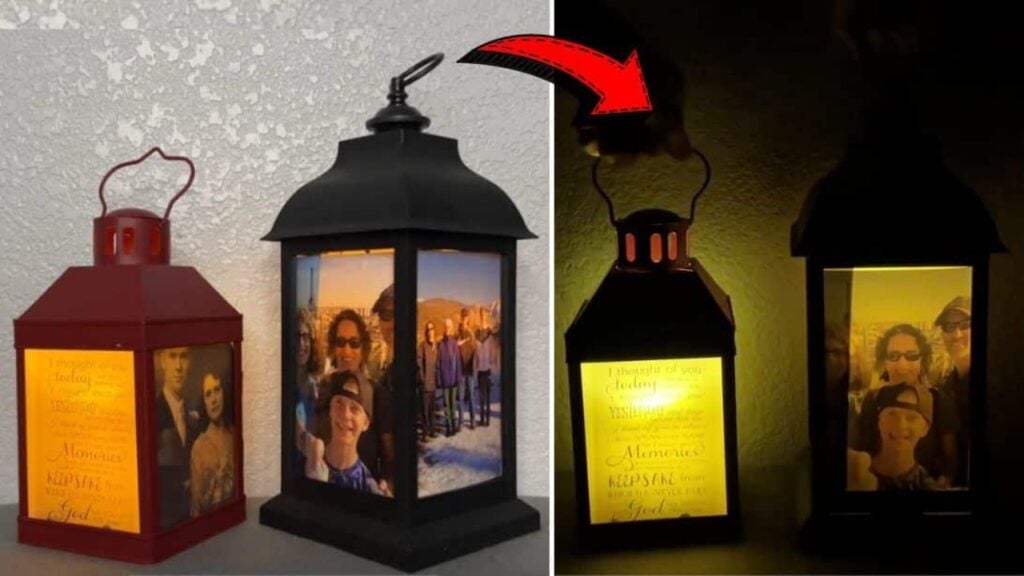 Finished a Stunning DIY Photo Lantern Decor, a completed DIY project
