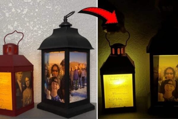 Finished a Stunning DIY Photo Lantern Decor, a completed DIY project