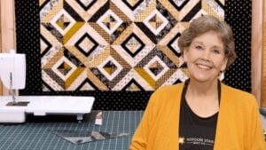 Finished Easy Summer Squares Quilt With Jenny Doan, a completed DIY project
