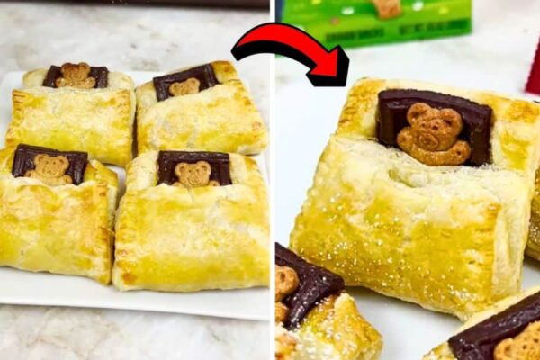 Viral “Teddy Bears In a Blanket”, homemade and freshly served