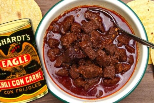 Super Easy 1910 Texas Chili, homemade and freshly served