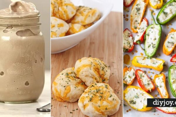 33 Delectable 3-Ingredient Recipes, homemade and freshly served