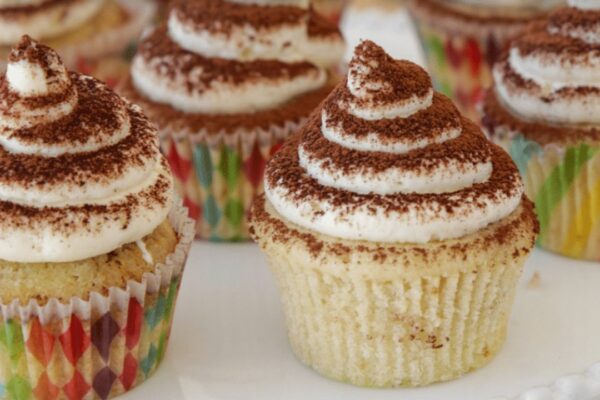 Easy Tiramisu Cupcakes, homemade and freshly served