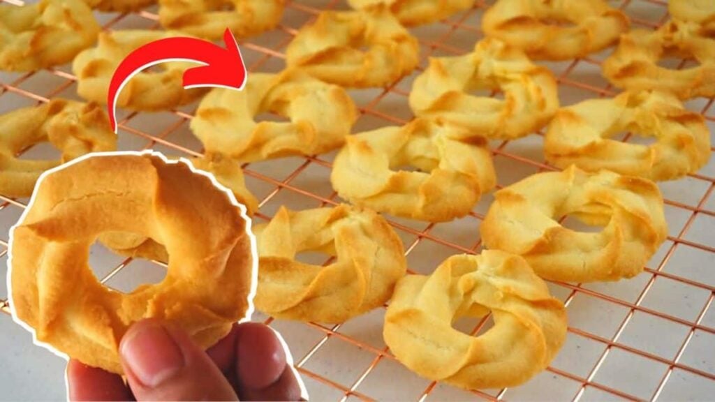 3-Ingredient Butter Cookies Ready in 15 Minutes!, homemade and freshly served