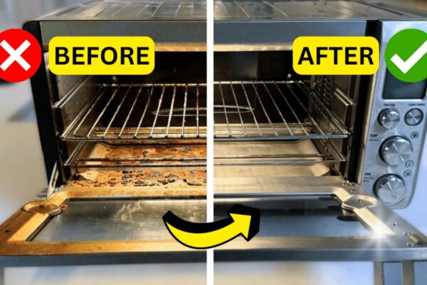 How to Deep Clean Your Toaster Oven, homemade and freshly served