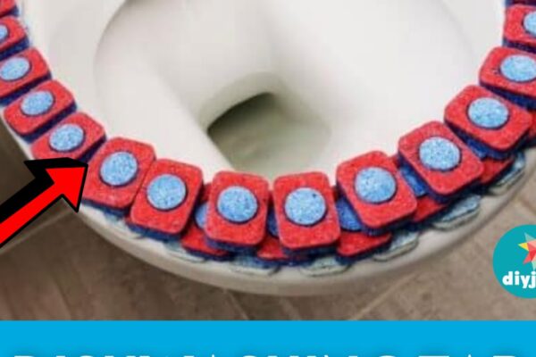 How to Clean Your Entire Bathroom with a Dishwashing Tab