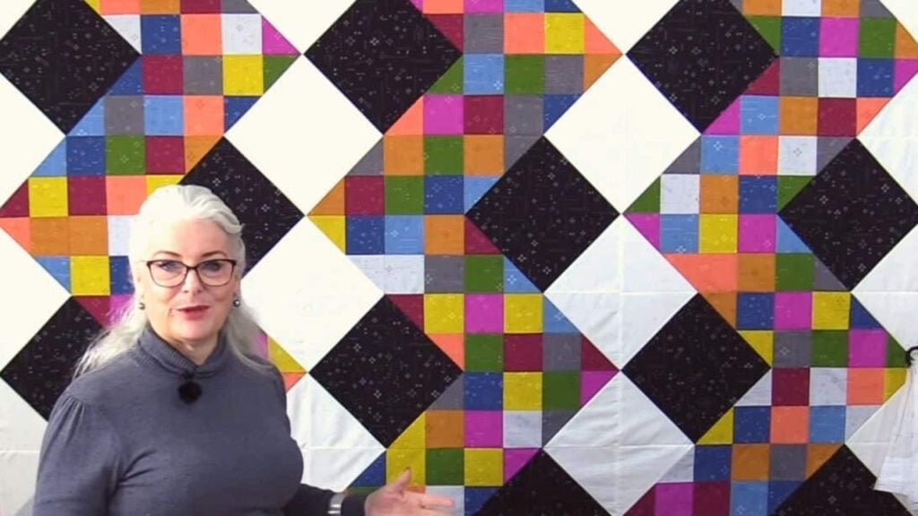 Finished Easy Vibration Quilt (with Free Pattern), a completed DIY project