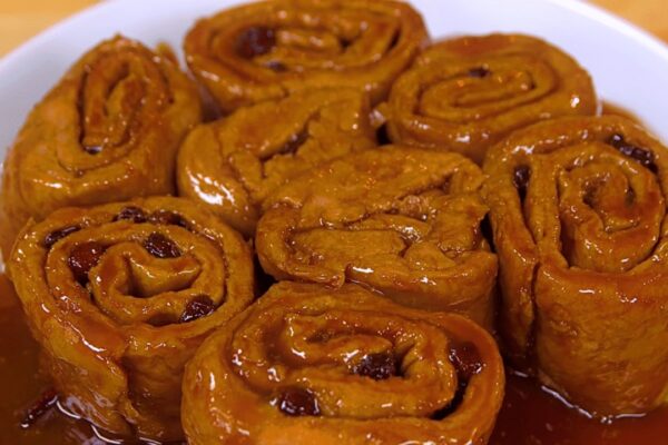 Vintage Royal Philadelphia Cinnamon Buns, homemade and freshly served