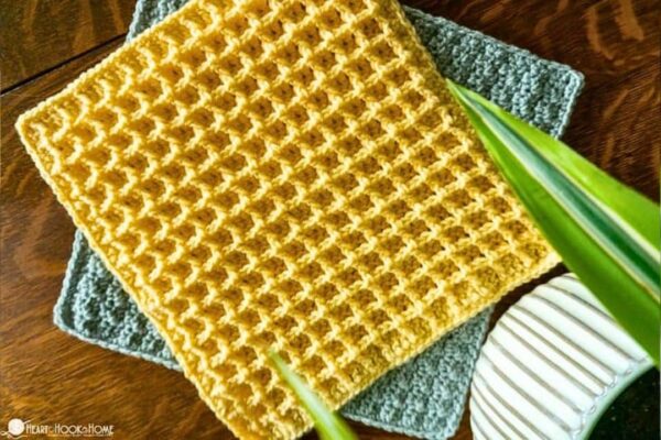 How to Crochet the Waffle Stitch, homemade and freshly served