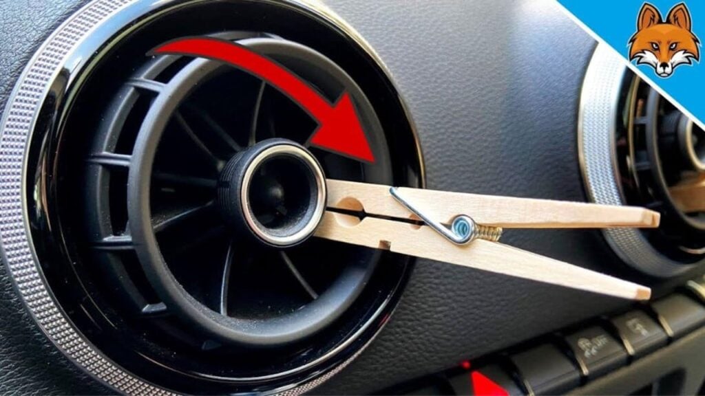 Your Car Smell Amazing With a Clothespin