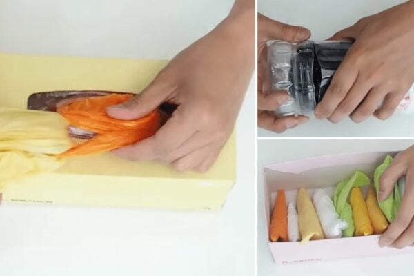 Finished 3 Ways to Store & Organize Grocery Bags, a completed DIY project