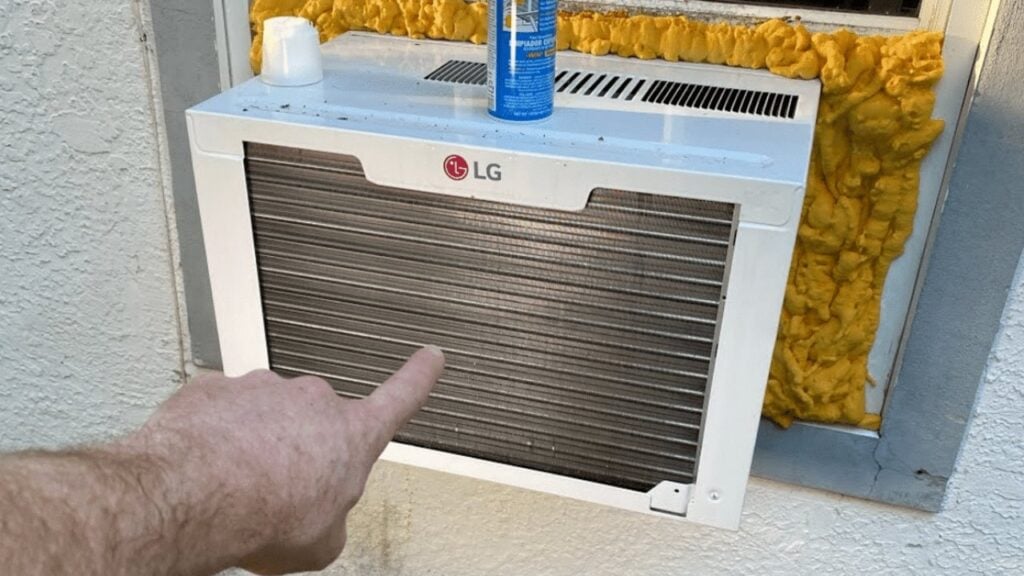 How to Clean a Window AC the Lazy Way