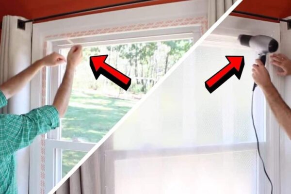 Finished How to Insulate Your Windows with Plastic Film, a completed DIY project