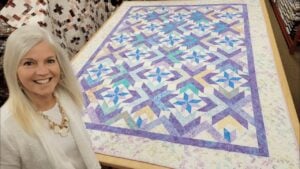 Finished Easy Winter Solstice Quilt, a completed DIY project