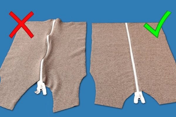 Finished How to Sew Zippers Without Waves, a completed DIY project
